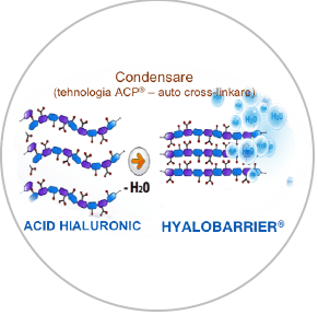 Tehnologia ACP de condensare a acidului hialuronic
